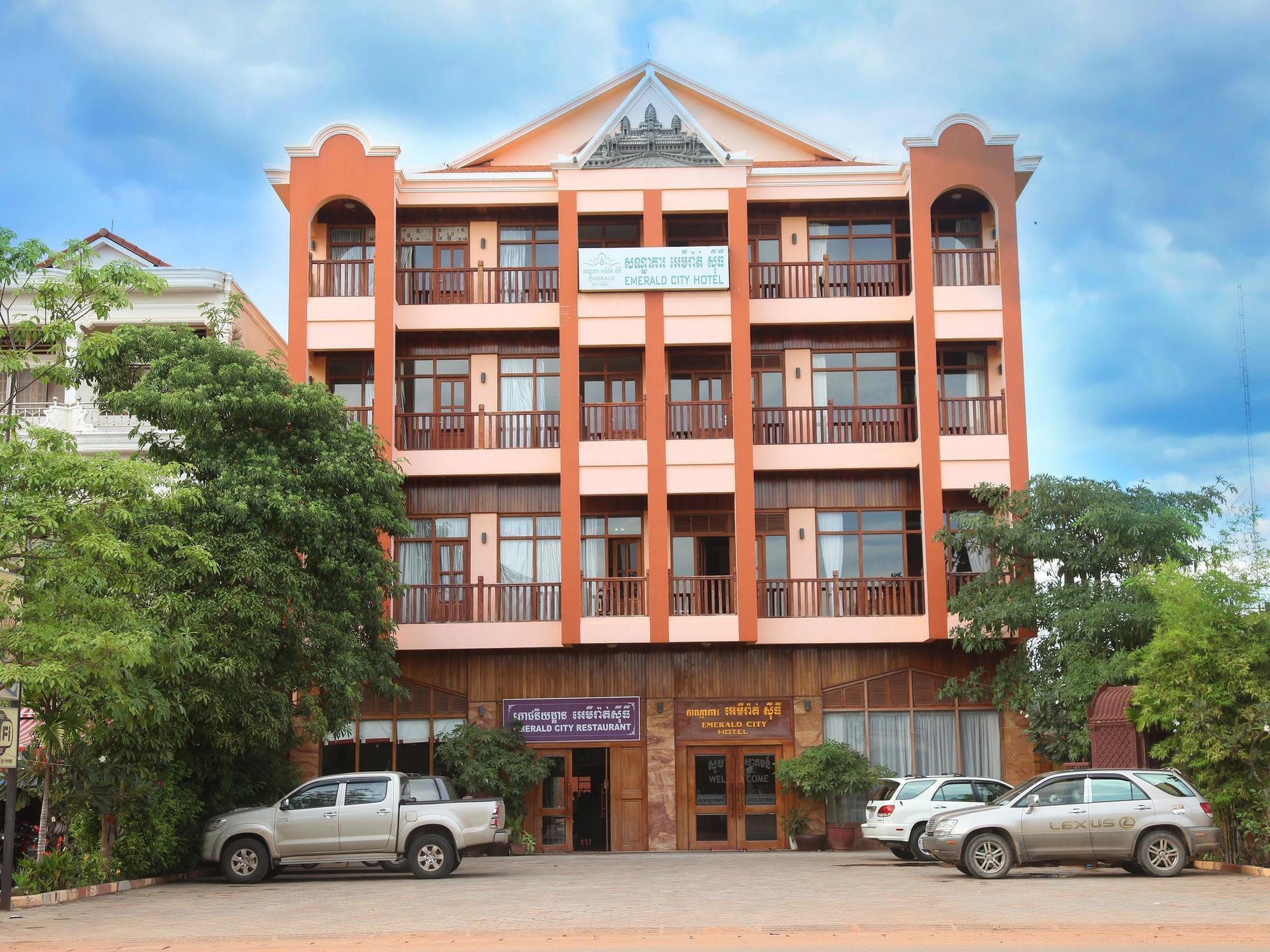 Emerald City Hotel Siem Reap Zewnętrze zdjęcie